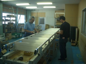 アルミステップ組付　株式会社アルディ　アルミステップ